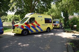 Wielrenners ten val in Venhuizen