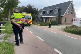 Fietser gewond bij botsing in Schellinkhout