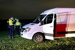 Arrestatieteam komt in actie in Wijdenes