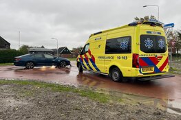 Botsing tussen twee auto`s aan Noorderdracht