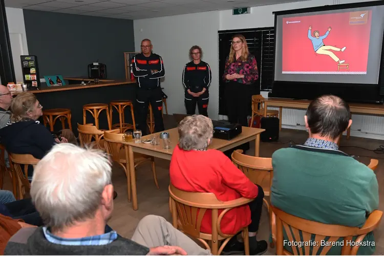 Wethouder Simone Visser bij informatiemiddag rond ‘Lekker blijven wonen’   