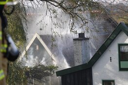 Veel brandweer ter plekke bij brand in Venhuizen