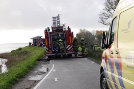 Veel brandweer ter plekke bij brand in Venhuizen