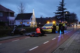 Scooterbestuurder gewond bij ongeval in Hoogkarspel