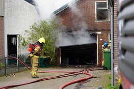 Sprake van asbest bij brand in schuur in Bovenkarspel