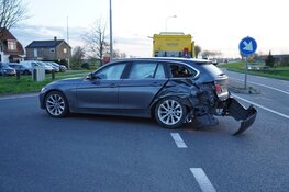 Botsing tussen auto en motor in Wijdenes