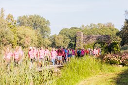 Al 3.500 wandelaars ingeschreven voor de Pink Ribbon Dam tot Dam Wandeltocht