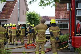 Brand in bijwoning van huis in Hoogkarspel