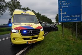 Aanrijding tussen twee auto's door "overstekende eenden"