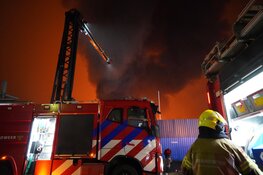 Uitslaande brand bij autodemontagebedrijf in Blokker: meerdere voertuigen uitgebrand