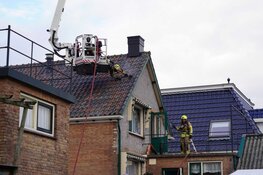 Woningbrand aan de Streekweg in Hoogkarspel