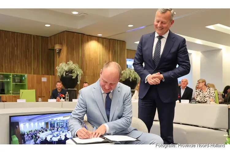 Beëdiging nieuwe burgemeester van Drechterland