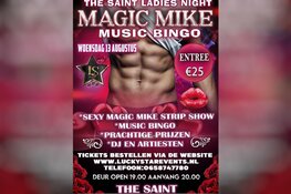 Magic Mike Music Bingo: Ultieme Ladiesnight in The Saint