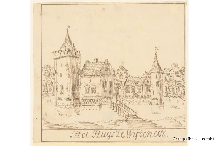 Zomerlezing kasteel Wijdenes, verdwenen maar niet vergeten