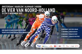 De Vier van Noord-Holland: heroïsche uitdaging voor marathonschaatsers