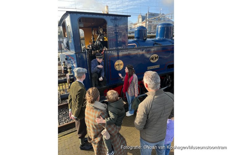 Museumstoomtram van start in voorjaarsvakantie