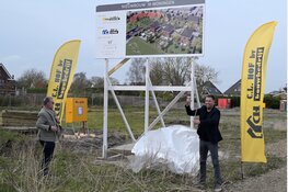 Onthulling bouwbord kondigt nieuwe fase aan van De Overhaal (voormalig Hemmerbuurt 19A) in Hem