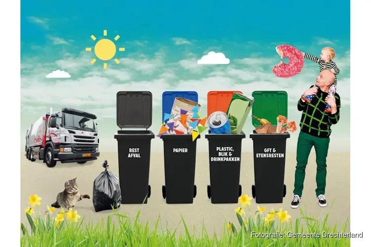Eindevaluatie: Drechterland vermindert restafval met 40%