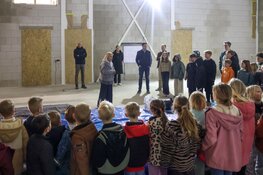 Kinderen tekenen toekomstdromen in gymzaal nieuwe MFA