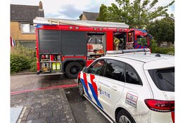 Melding woningbrand aan de Narcissenlaan in Hoogkarspel