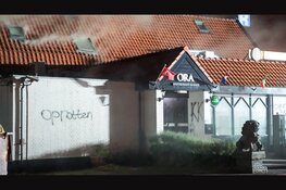 Uitslaande brand in restaurant Wijdenes, leuzen op muren geschreven