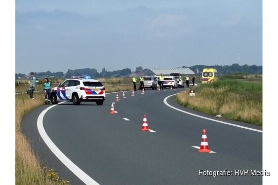 Motorrijder overleden bij ongeluk op N307 in Hoogkarspel