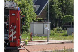 GRIP 2 Elektriciteitskast in brand in Hoogkarspel, stroomvoorziening omgeving tijdelijk afgesloten