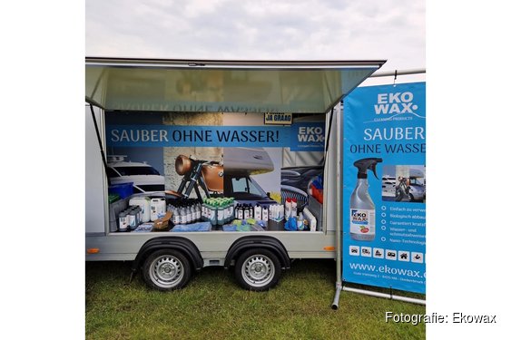 Ekowax staat voor de eerste keer op de Caravan Salon Düsseldorf van 28 augustus t/m 6 september