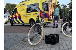 Fietsster gewond geraakt bij ongeval op het Westeinde in Venhuizen