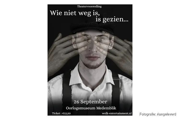 “Wie niet weg is, is gezien“ - 26 september 2026 - Oorlogsmuseum Medemblik