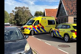 Man ernstig gewond geraakt na val van ladder, traumahelikopter ter plaatse