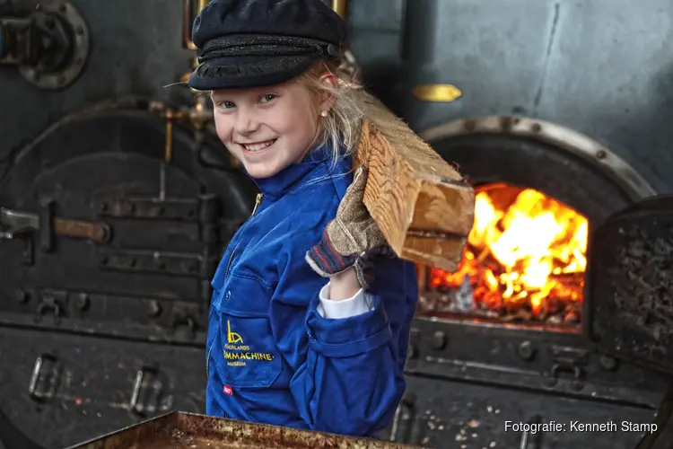 Stoommachinemuseum Medemblik: machines in werking