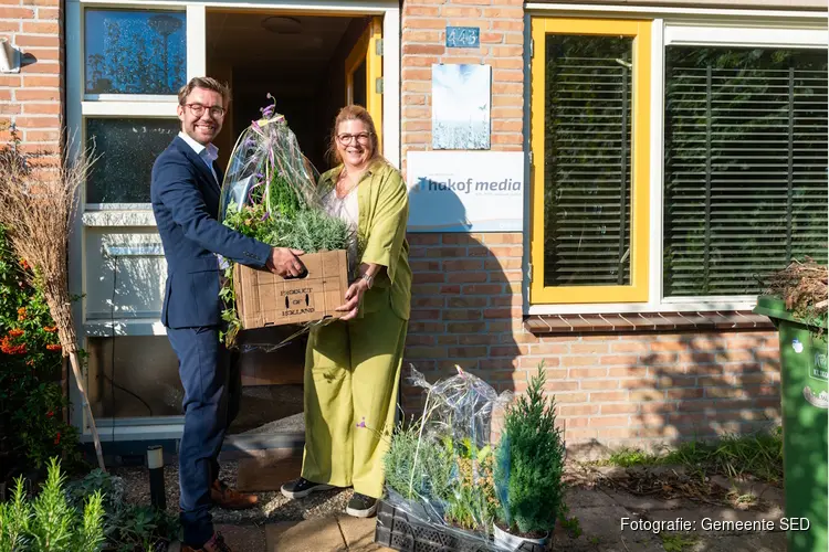 Winnaar plantenpakket Tegeltaxi bekend