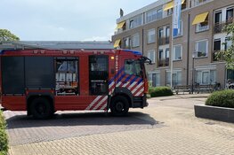 Brandlucht in seniorencomplex Hoogkarspel