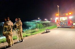 Grote zoekactie naar vermist persoon in water Venhuizen