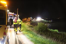 Grote zoekactie naar vermist persoon in water Venhuizen