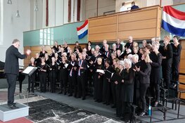 In concert met Petra Berger en het Driebankoor