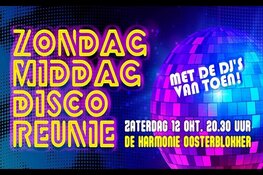 De Grote Zondagmiddag Disco Reünie van de jaren 80