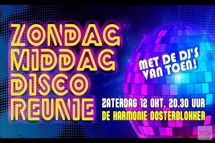 De Grote Zondagmiddag Disco Reünie van de jaren 80
