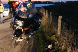 Motorrijder gewond in Oosterleek