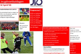 Trainen als een profvoetballer in de meivakantie