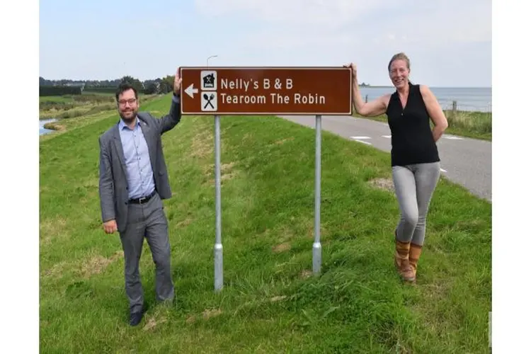 Toeristische wegwijsbordjes hebben effect