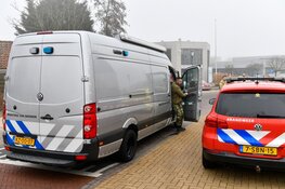 Explosief afgegaan bij de corona teststraat in Bovenkarspel
