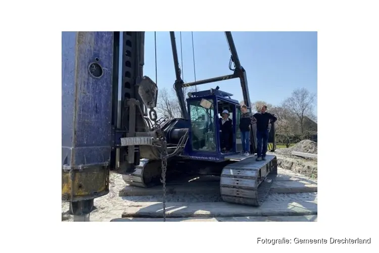 Eerste paal plan Sally Wijdenes