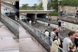 Fotoalbum: veel wateroverlast in grote delen van Noord-Holland