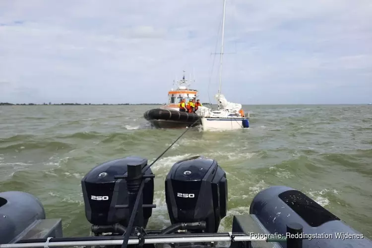 Man overboord vanaf zeiljacht op Hoornse Hop