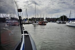 Man overboord vanaf zeiljacht op Hoornse Hop