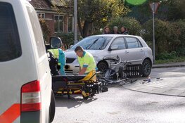 Man op driewieler aangereden op rotonde in Venhuizen