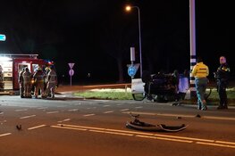Twee gewonden bij ernstig ongeval in Grootebroek