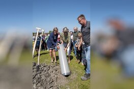 Tijdcapsule begraven in Reigersborg Zuid V